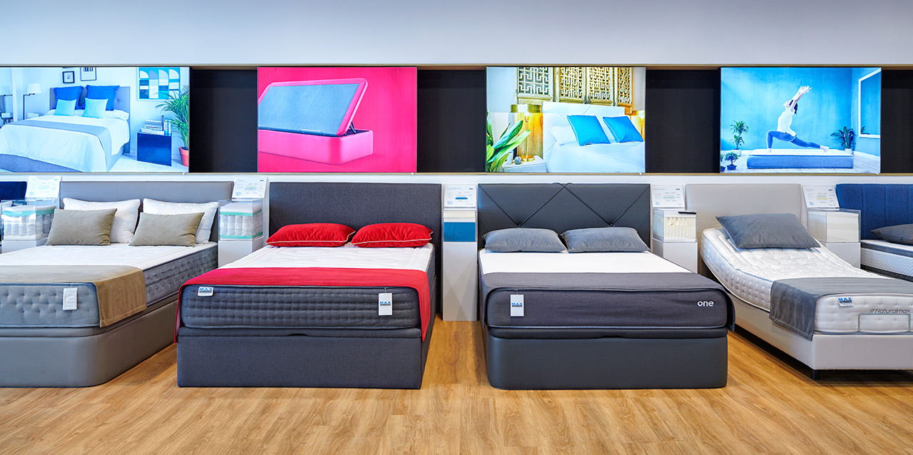 magasin Maxcolchon avec des matelas à ressorts